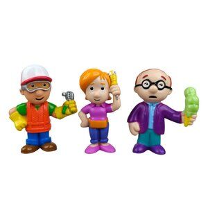 Disney Handy Manny Figurines Lot Of 3 Kelly Mr Lopart